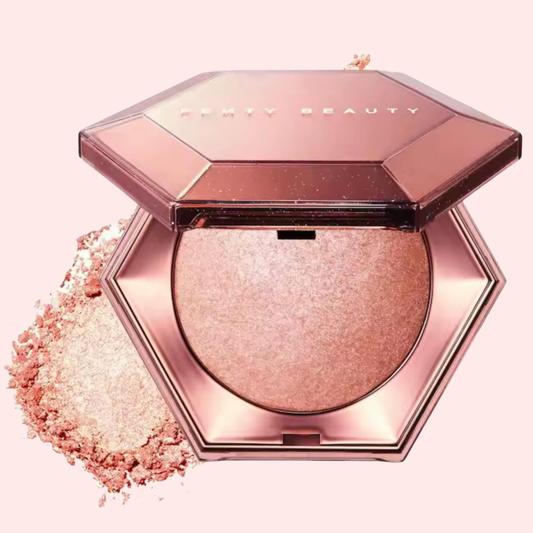 Iluminador Fenty Beauty cor Highlight e Highlight Powder