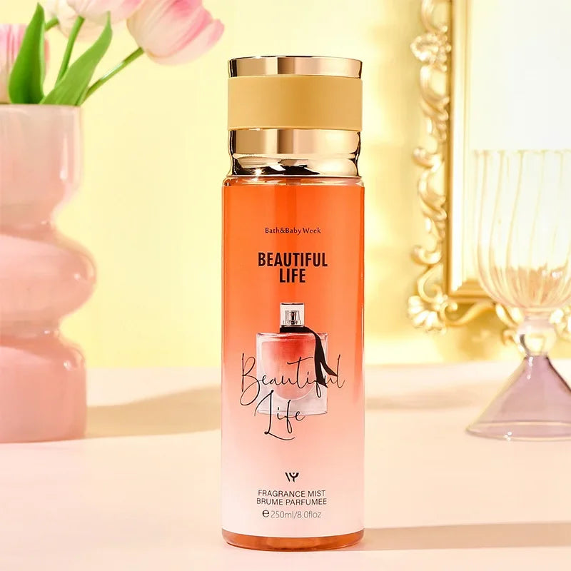 perfume corpo spray fragrância de longa duração 250ml perfume floral feminino flertando feromônio eau de parfum