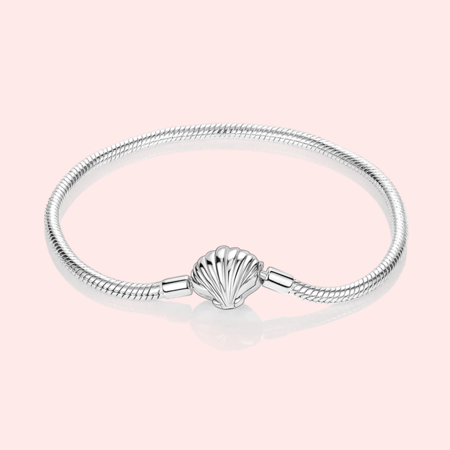 Pulseira de prata 925 17-20 cm modelo Pandora.