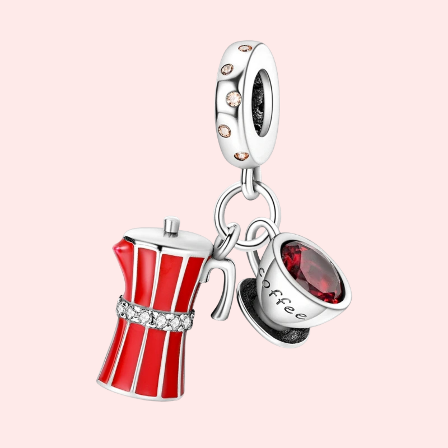 Pingente Charm prata 925 para pulseira Pandora.