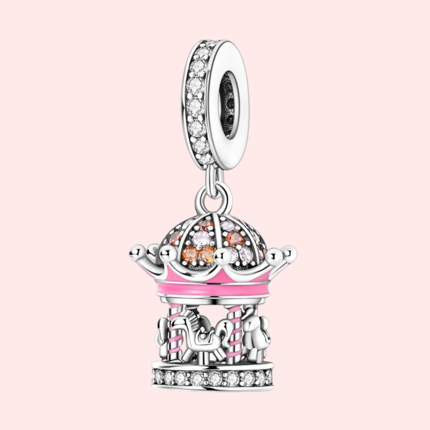 Pingente Charm prata 925 para pulseira Pandora.