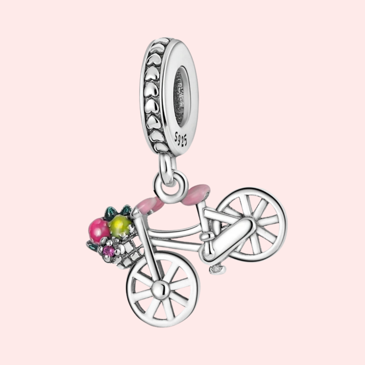 Pingente Charm prata 925 para pulseira Pandora.