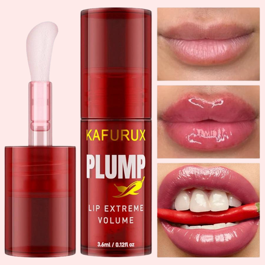 Lip Plump Gloss Labial Hidratante de longa duração com serum volumizante Instantâneo aumento extremo.