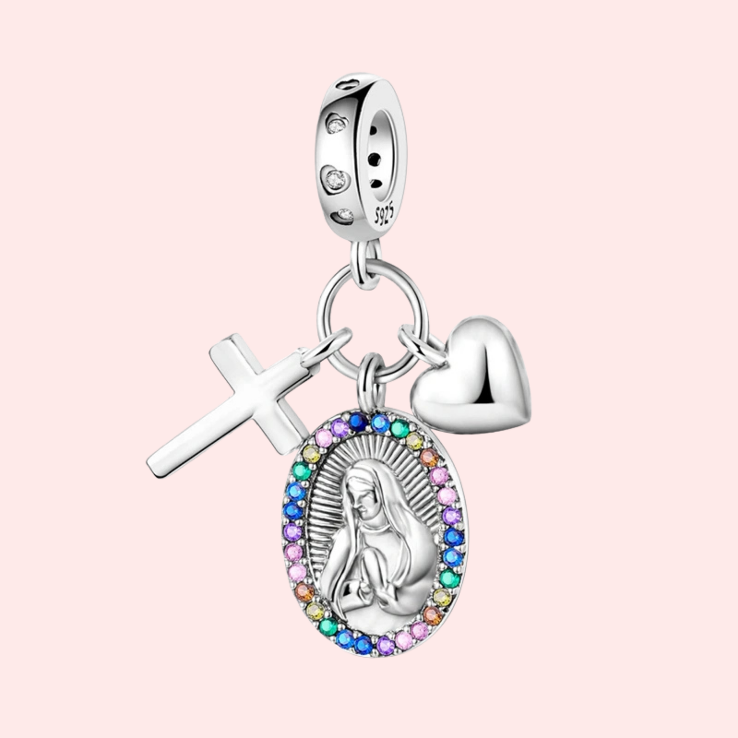 Pingente Charm prata 925 para pulseira Pandora.