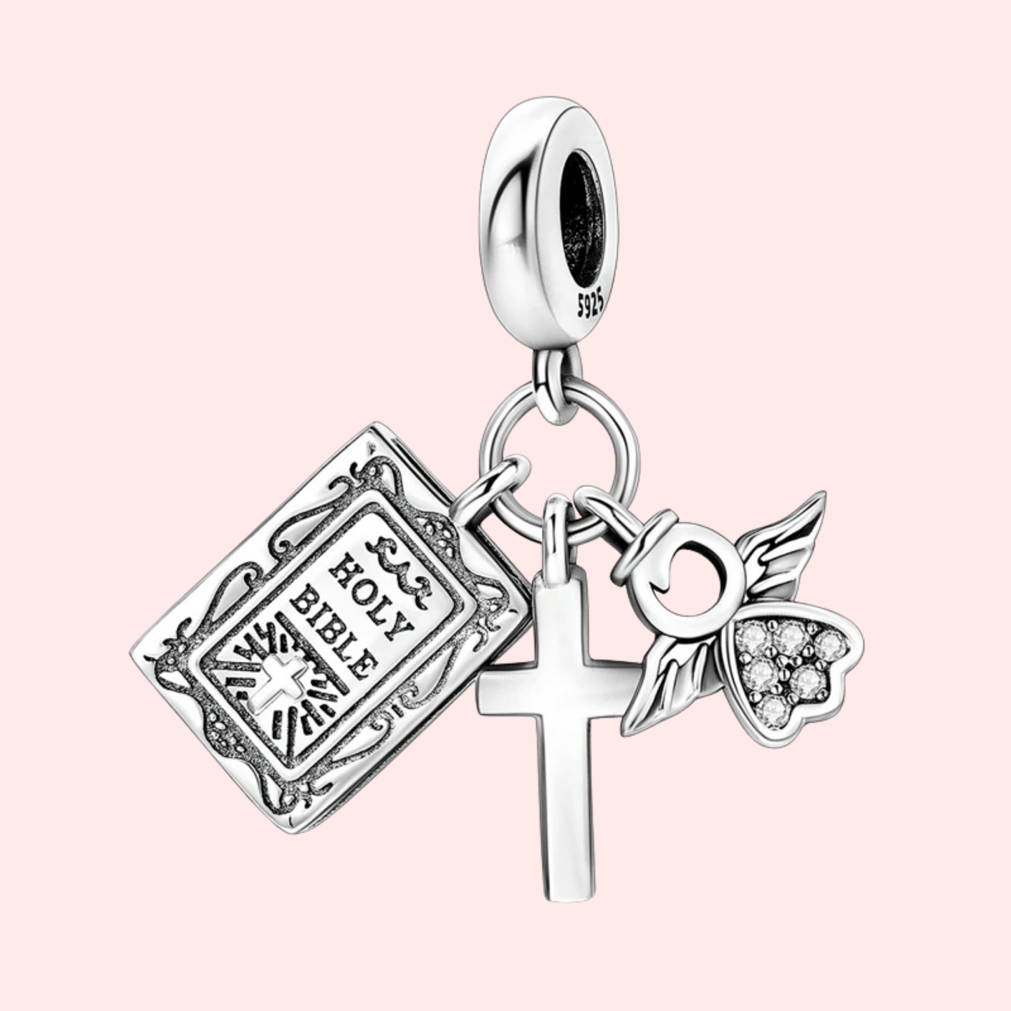 Pingente Charm prata 925 para pulseira Pandora.