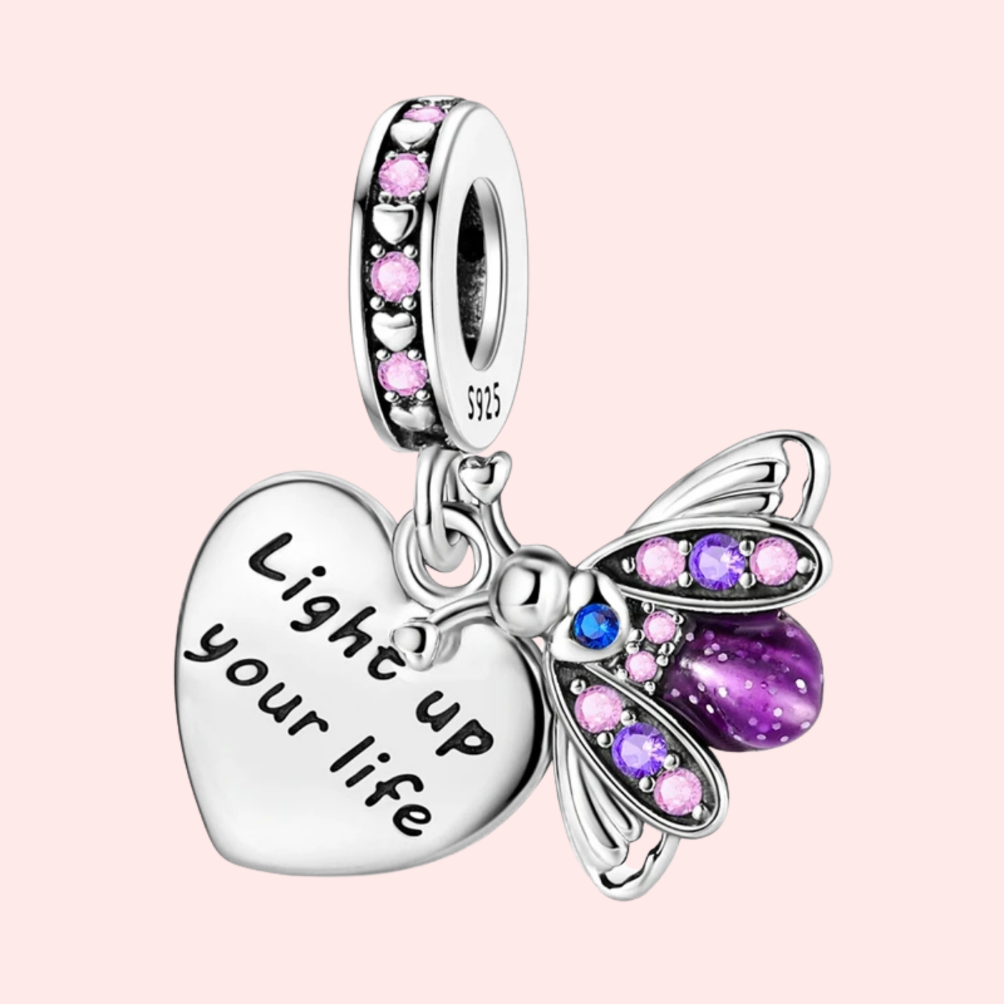 Pingente Charm prata 925 para pulseira Pandora.