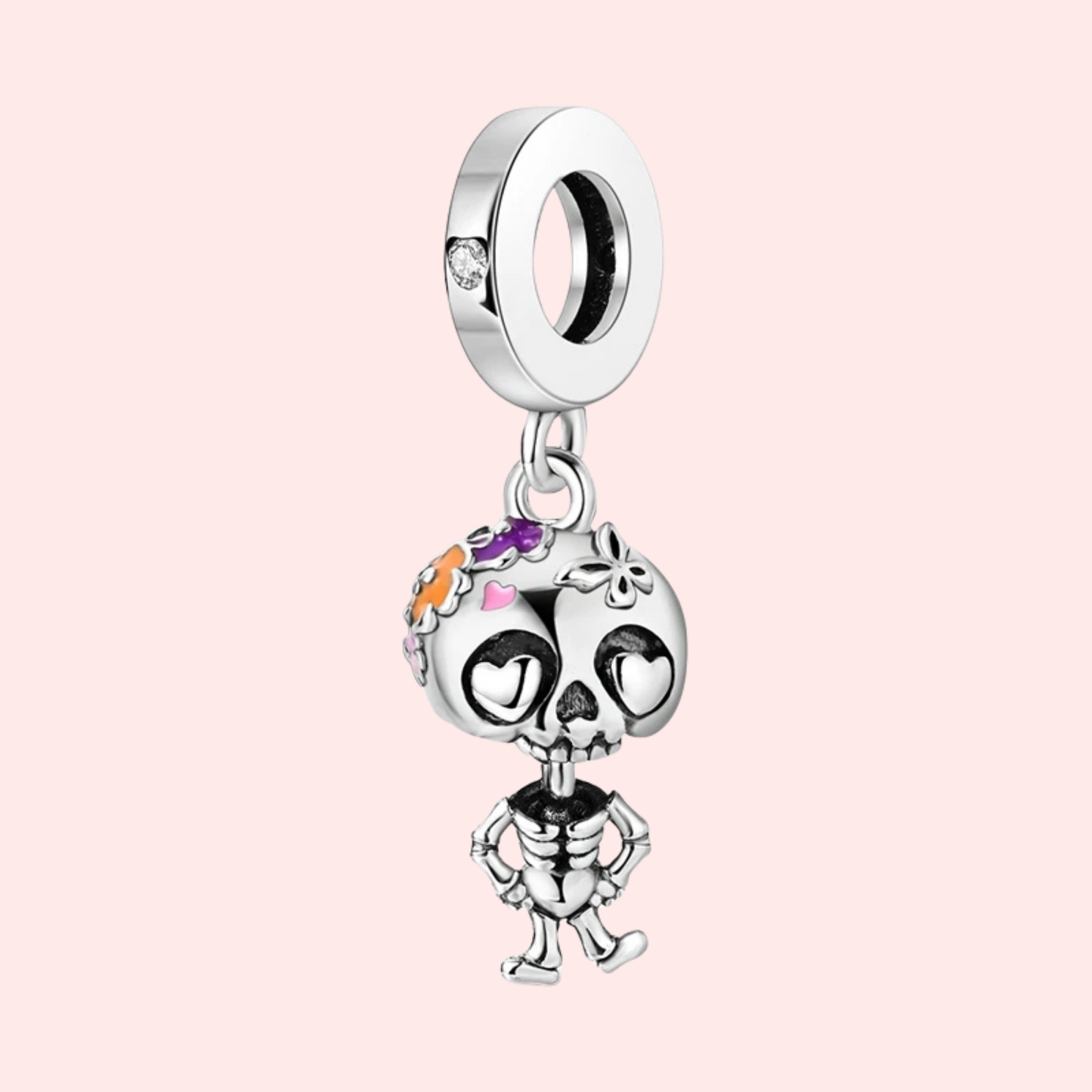 Pingente Charm prata 925 para pulseira Pandora.
