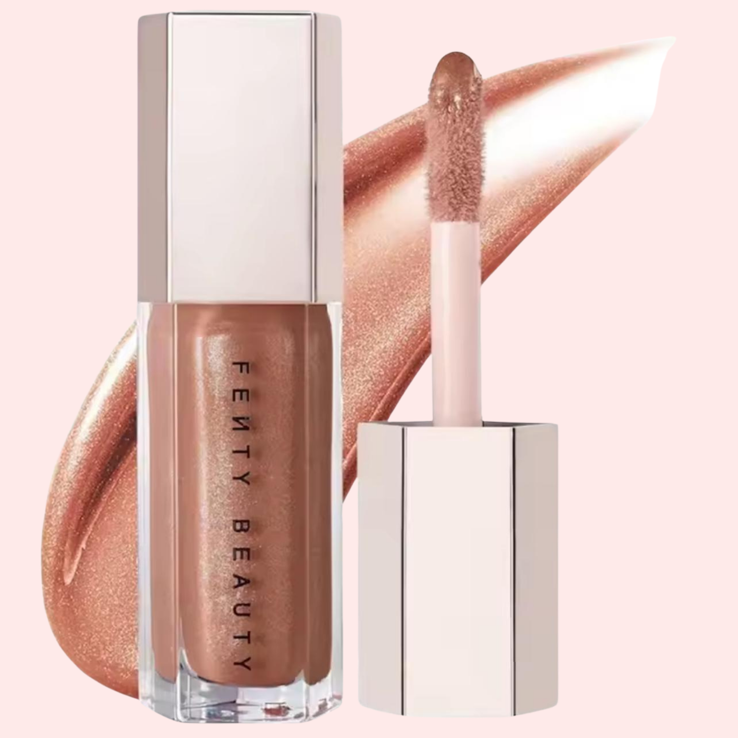 Fashion Fenty Beauty Lip Glaze Moisten Shine Glitter Lip Plumper Makeup For Beginner Liquid Lipstick Female Makeup Cosmetics