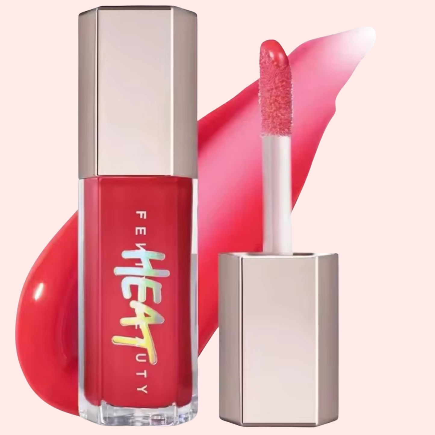 Fashion Fenty Beauty Lip Glaze Moisten Shine Glitter Lip Plumper Makeup For Beginner Liquid Lipstick Female Makeup Cosmetics