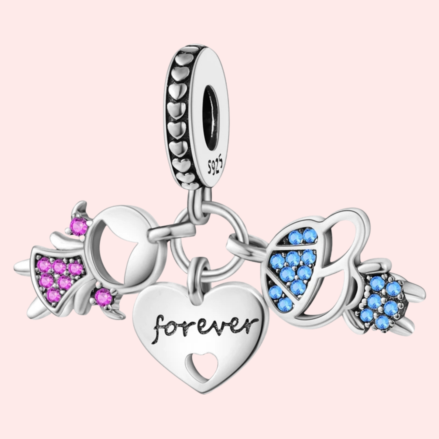 Pingente Charm prata 925 para pulseira Pandora.