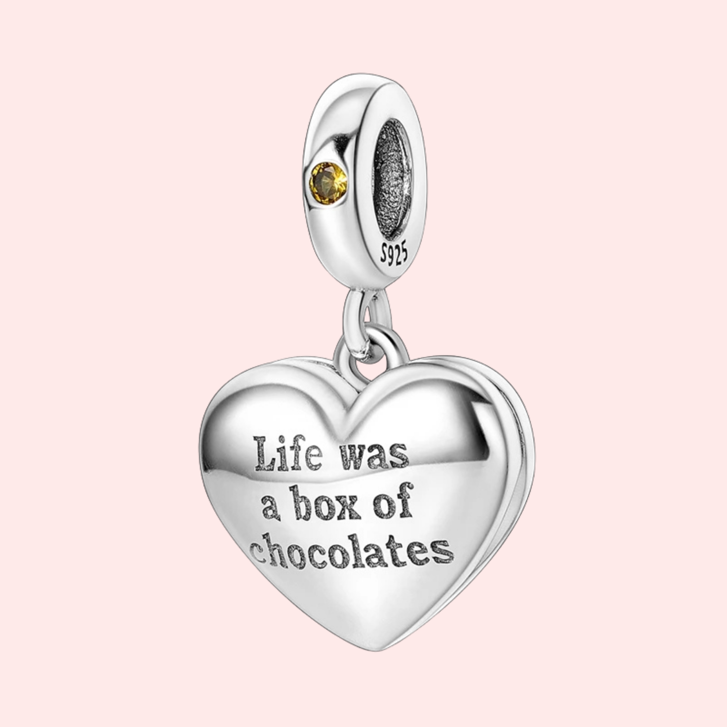 Pingente Charm prata 925 para pulseira Pandora.