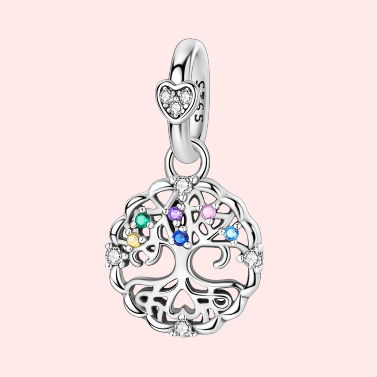 Pingente Charm prata 925 para pulseira Pandora.