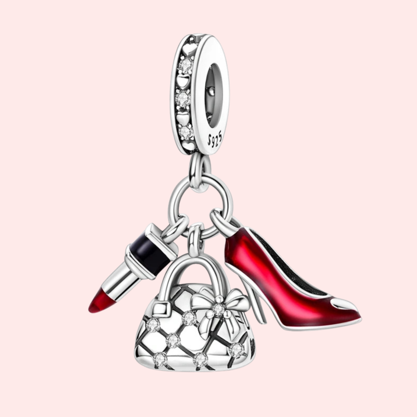 Pingente Charm prata 925 para pulseira Pandora.