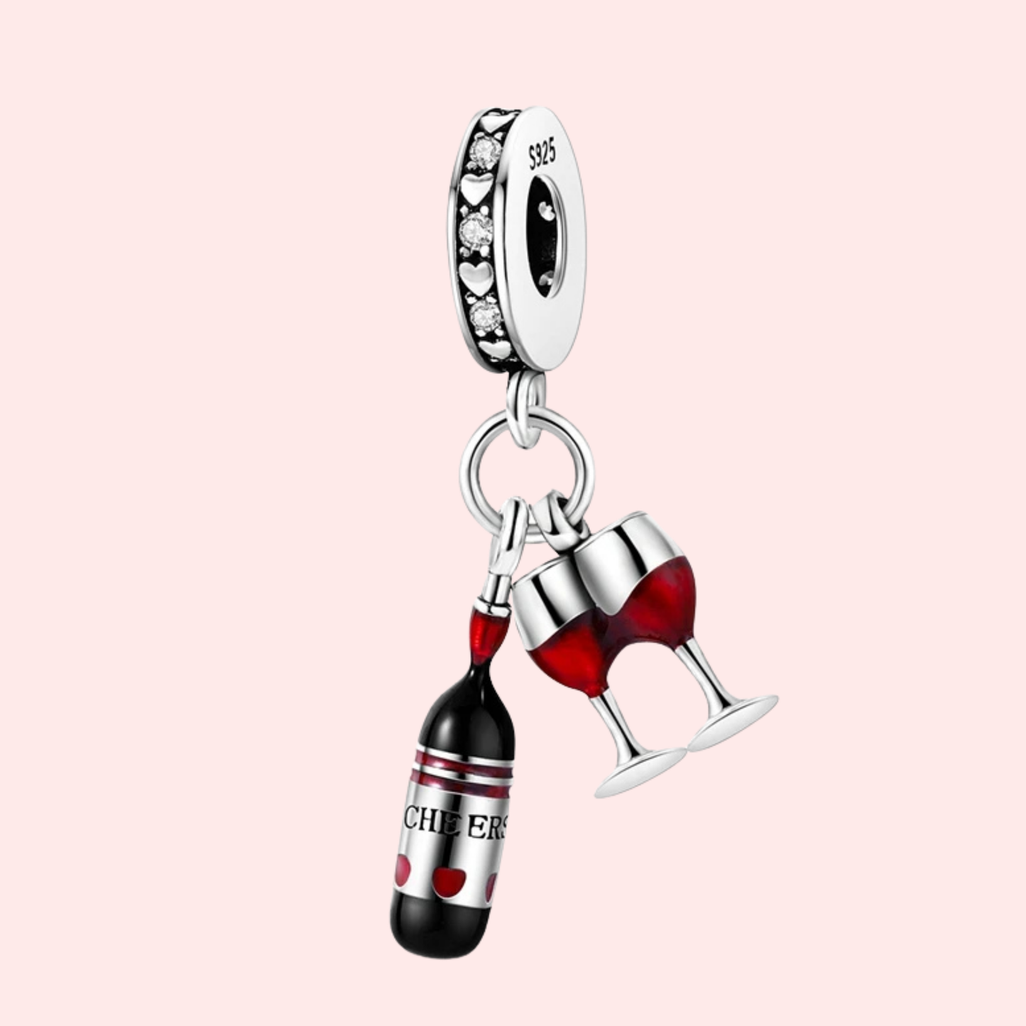 Pingente Charm prata 925 para pulseira Pandora.