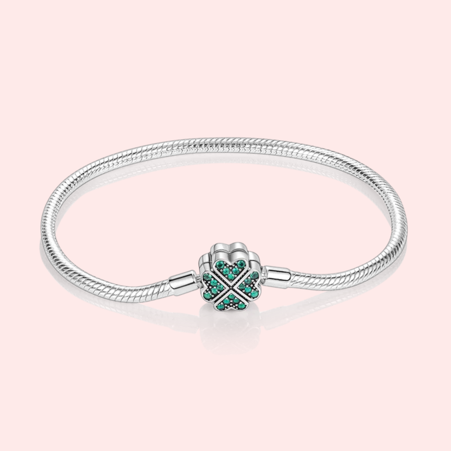 Pulseira de prata 925 17-20 cm modelo Pandora.