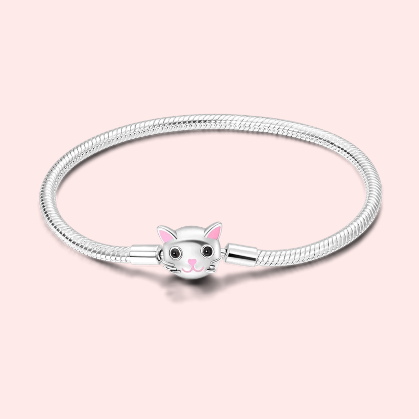 Pulseira de prata 925 17-20 cm modelo Pandora.