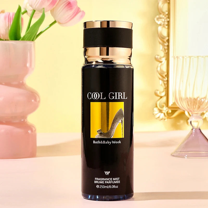 perfume corpo spray fragrância de longa duração 250ml perfume floral feminino flertando feromônio eau de parfum