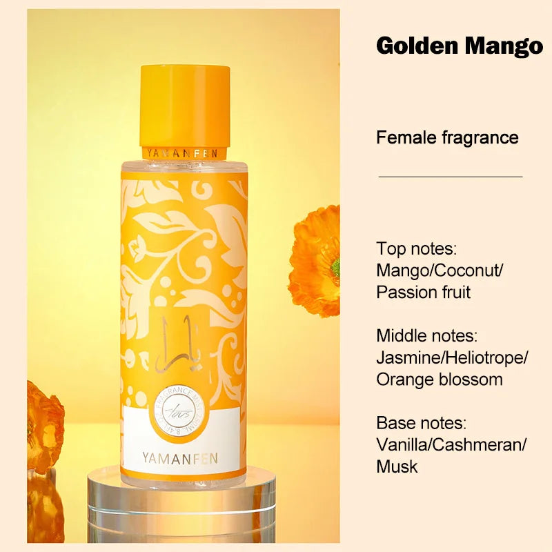 Body Splash Árabe unissex várias opções 250ml notas de Luxo