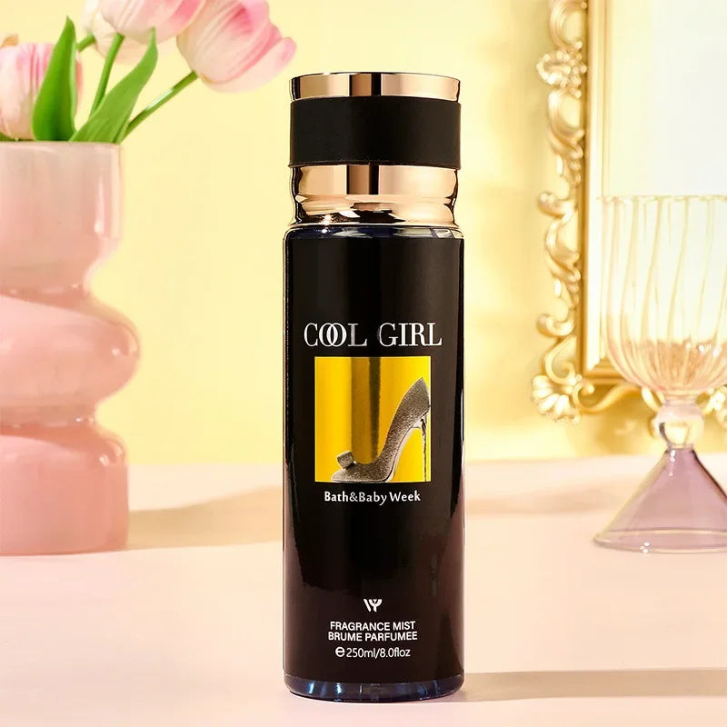 perfume corpo spray fragrância de longa duração 250ml perfume floral feminino flertando feromônio eau de parfum